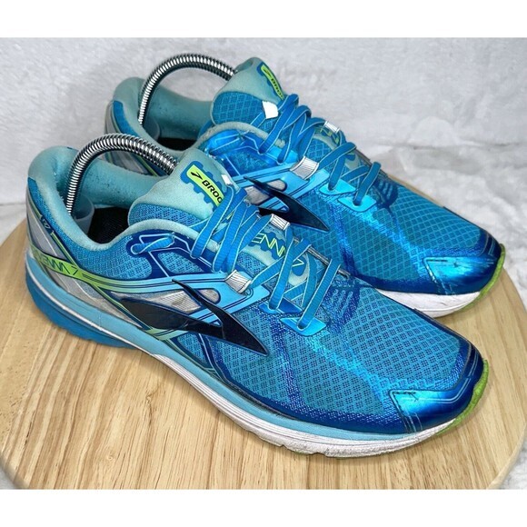 Brooks Ravenna 7 R7‎ Blue/Green Running Shoes Women Athletic Sneakers Size 8.5 - Picture 3 of 8